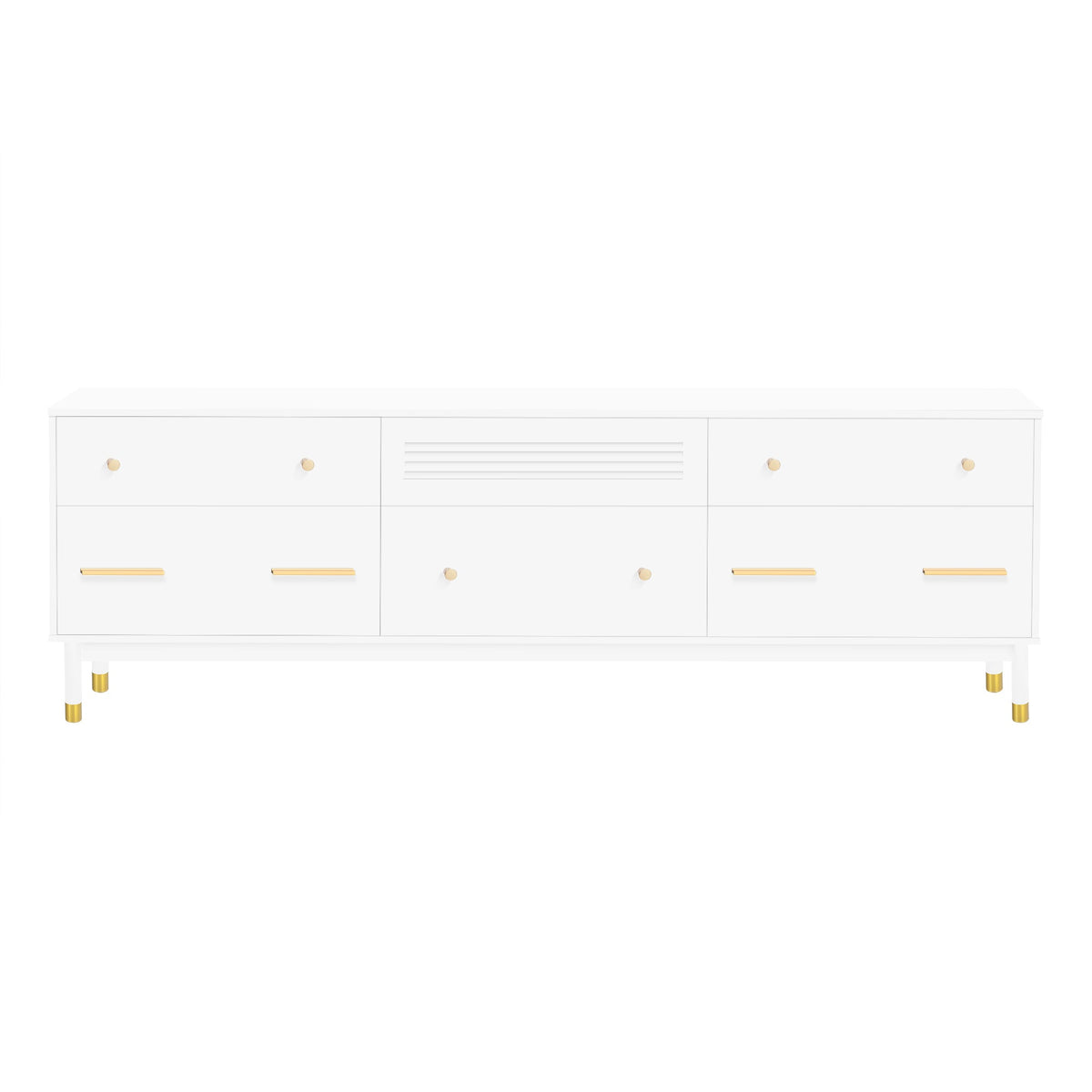 TV Stand for 75+ Inch TV Entertainment Center
