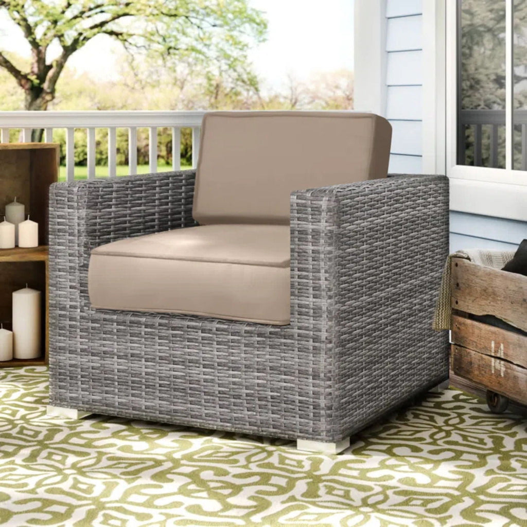 Outdoor Patio Chair With Cushions