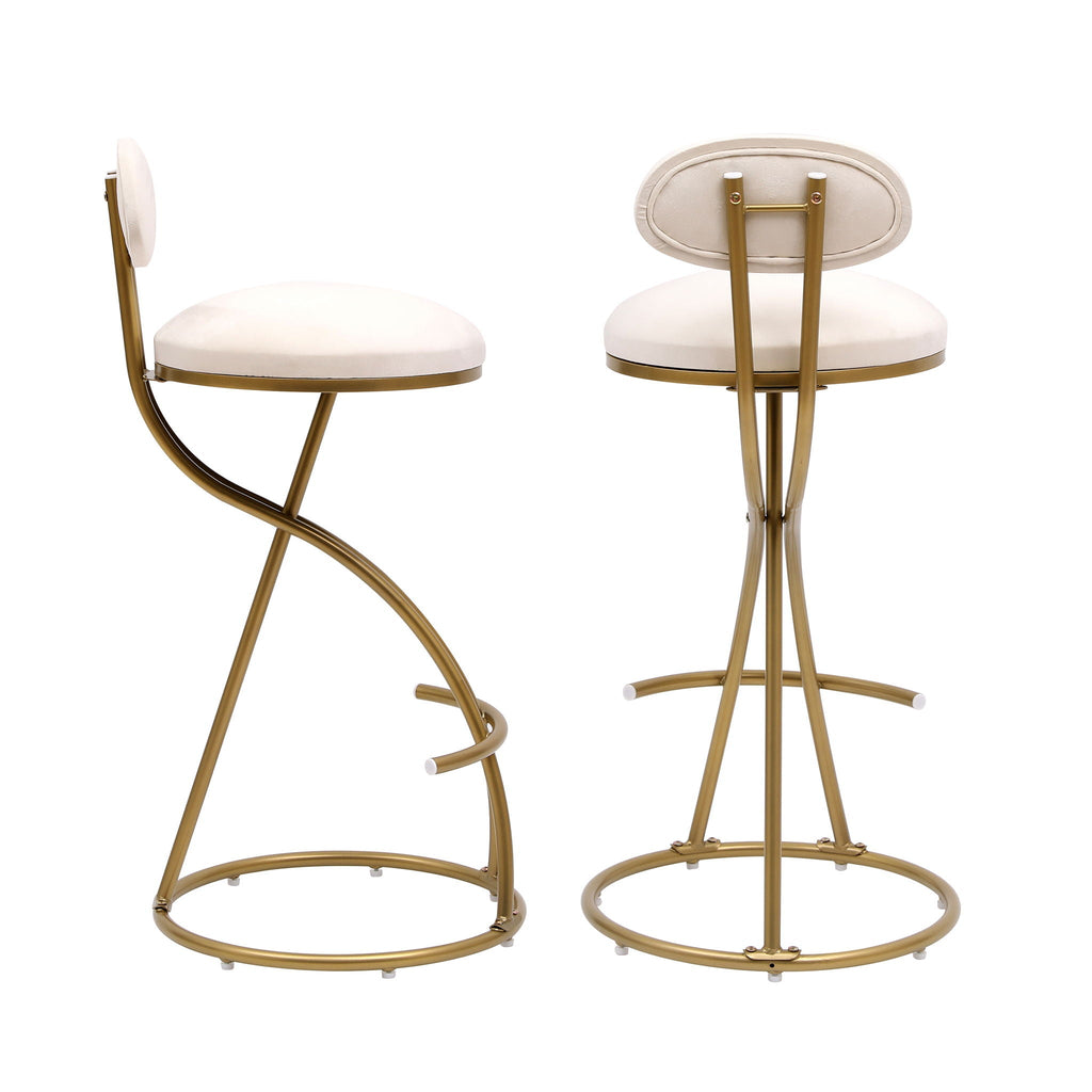 Bar Stools Upholstered Counter Height Barstools For Kitchen Island