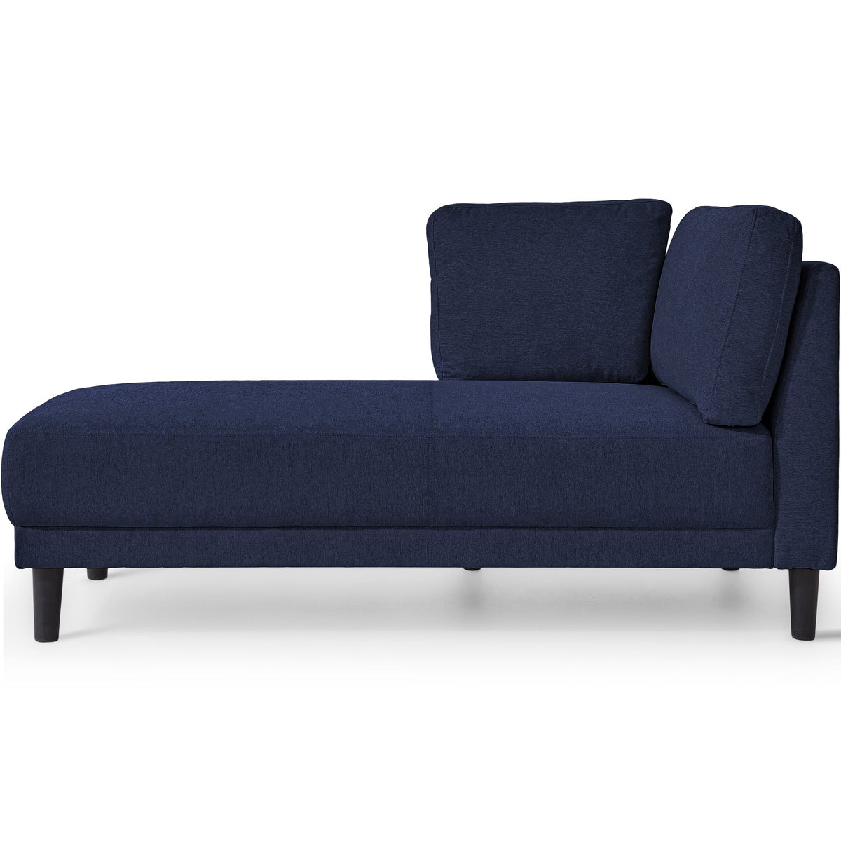 65" Mid-Century Modern Linen Fabric Corner Lounge Chair