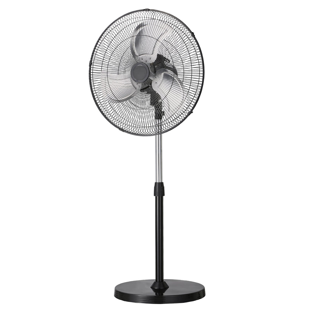 18" Pedestal Fan 3-Speed Oscillating Fan with Adjustable Height