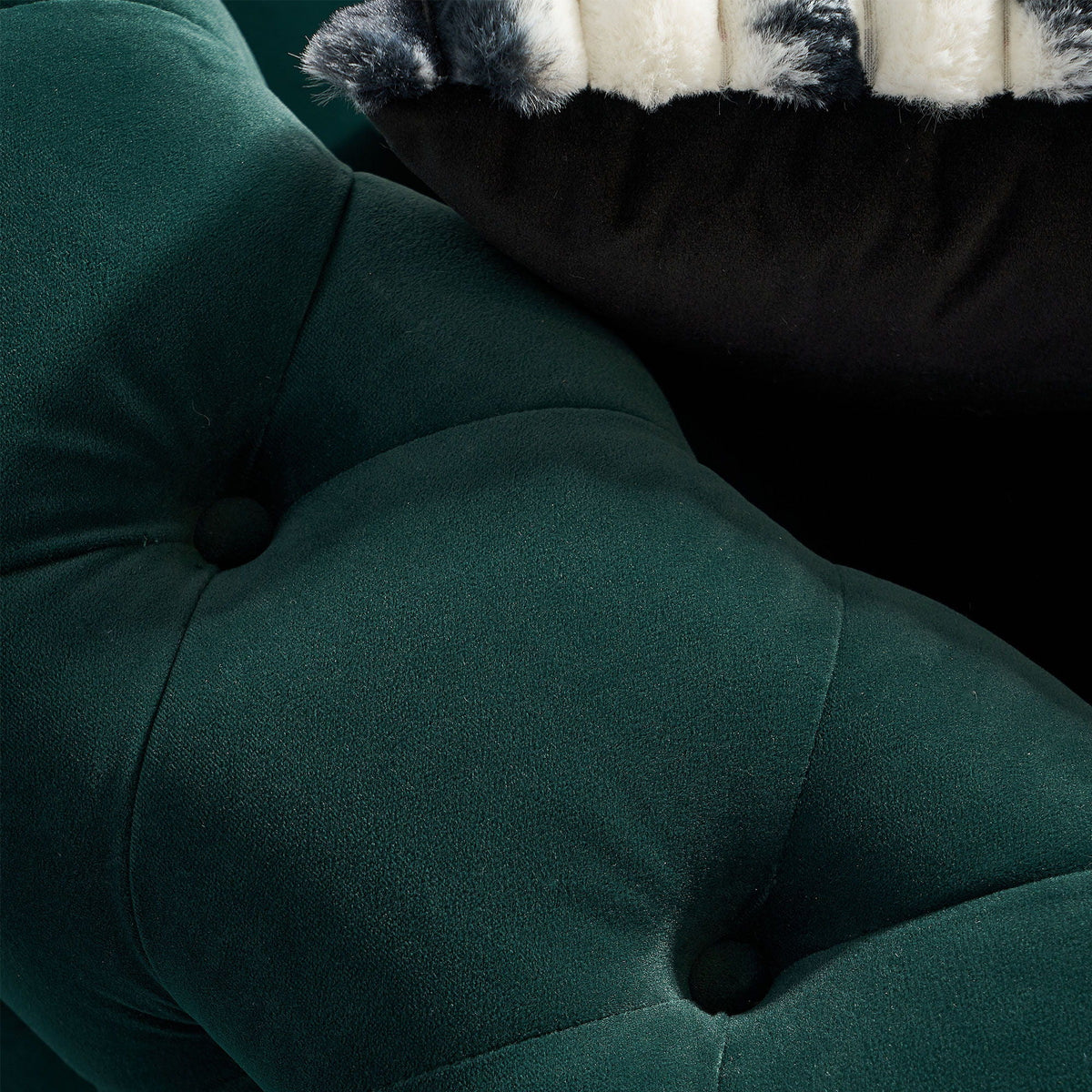 Chesterfield - Modern Tufted Sofa, 84.25''W Couch