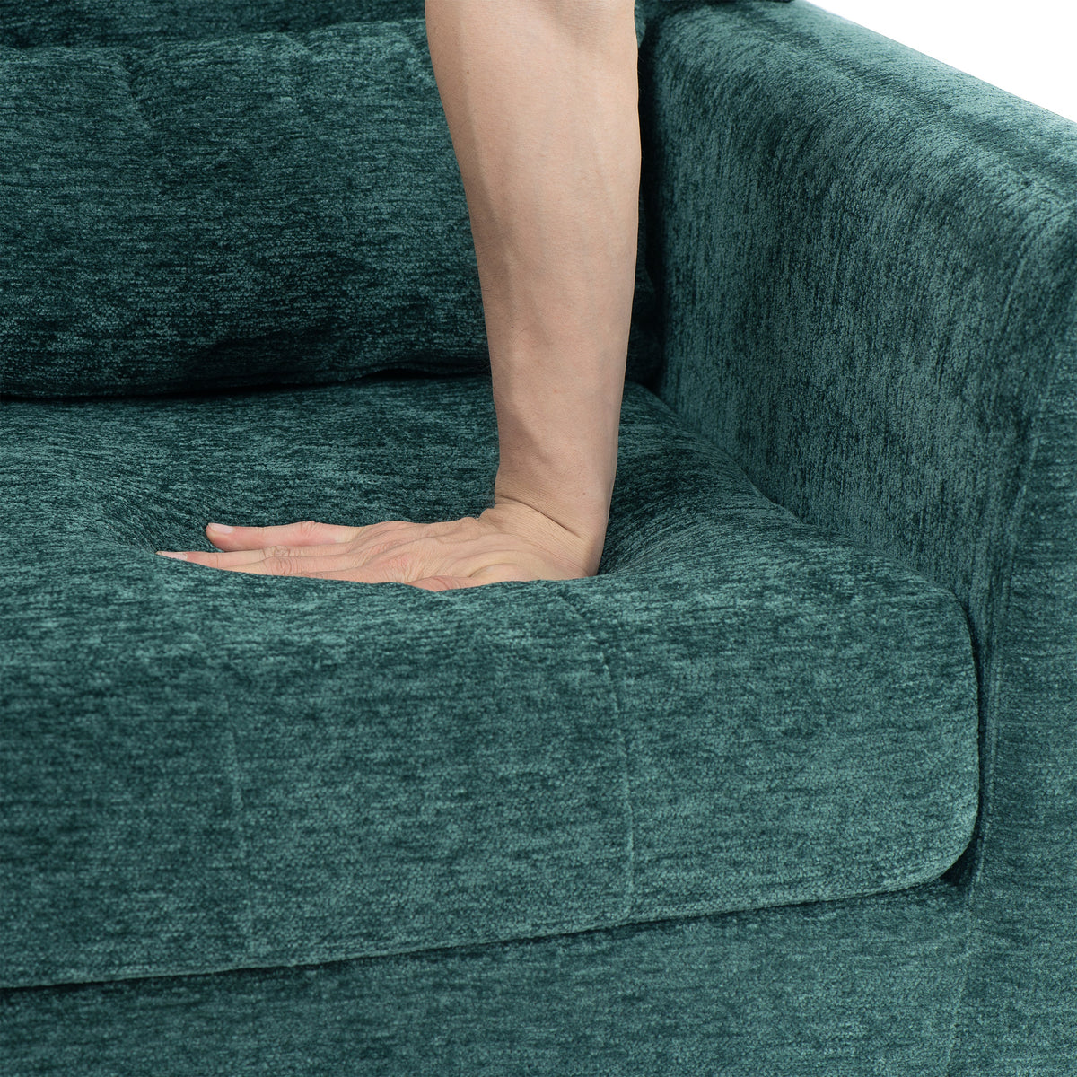 Modern Accent Chair Upholstered Foam Filled