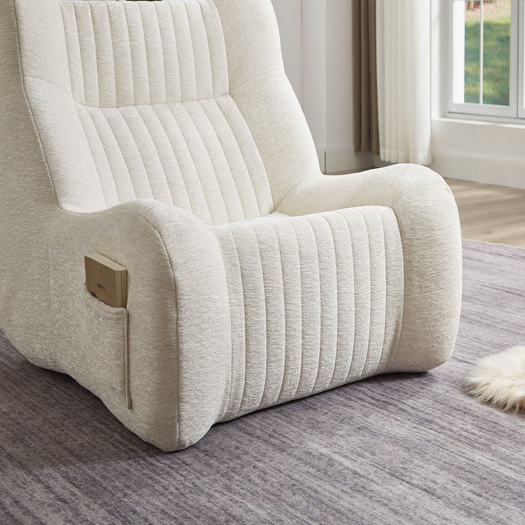 Bean Bag Chair For Adults, Memory Foam, Chenille Fabric