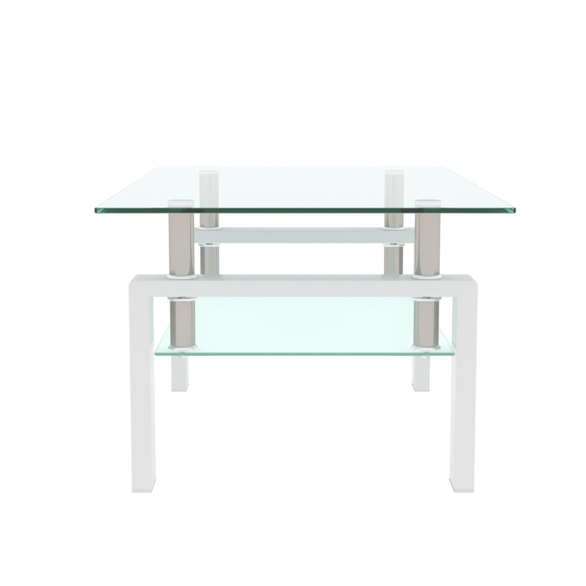 Clear Coffee Table for Living Room
