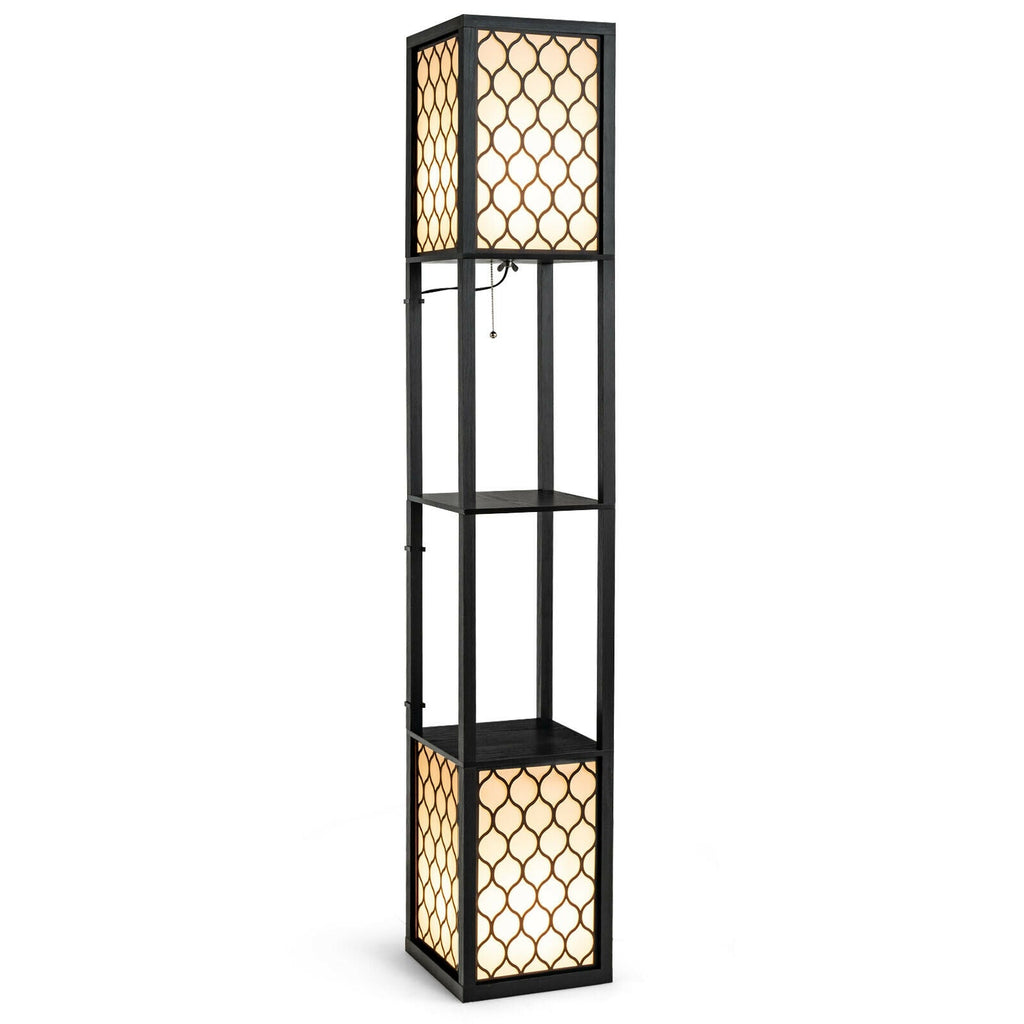 Modern Shelf Freestanding Floor Lamp