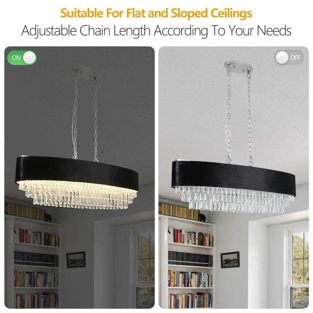 Modern Crystal Chandelier for Living-Room Cristal Lamp