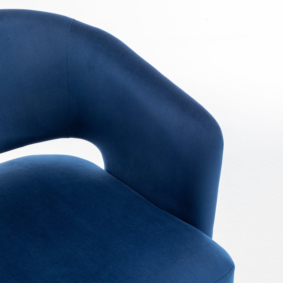 Swivel Barrel Chair, Velvet Accent Armchair 360 Degree Swivel