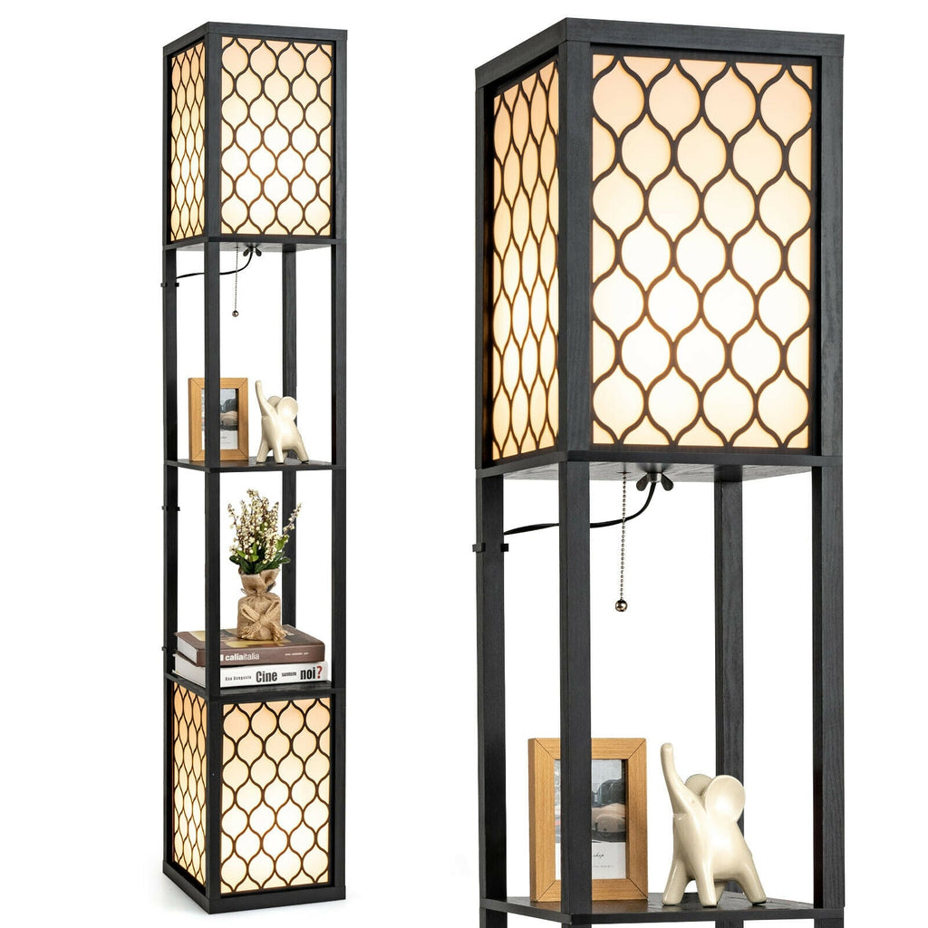 Modern Shelf Freestanding Floor Lamp