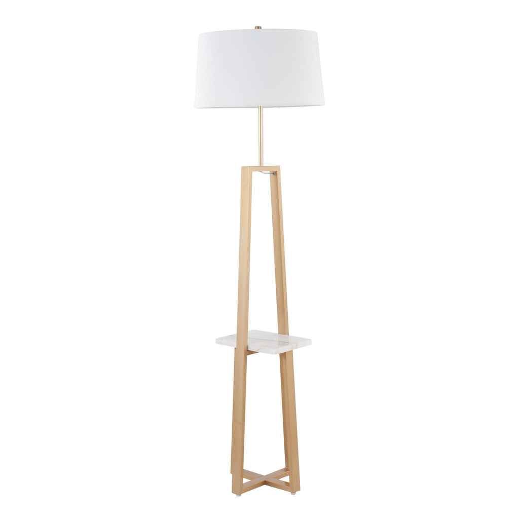 Cosmo - Shelf Contemporary / Floor Lamp