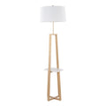 Cosmo - Shelf Contemporary / Floor Lamp