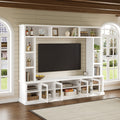 All-in-One Modern Entertainment Center for TVs Up to 80"