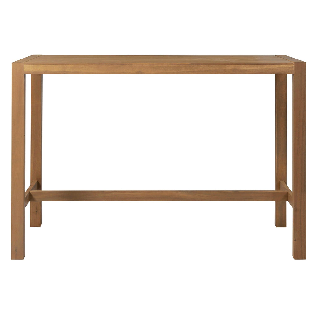 Patio Bar Set with Ergonomic Chairs - Light Brown or Dark Brown