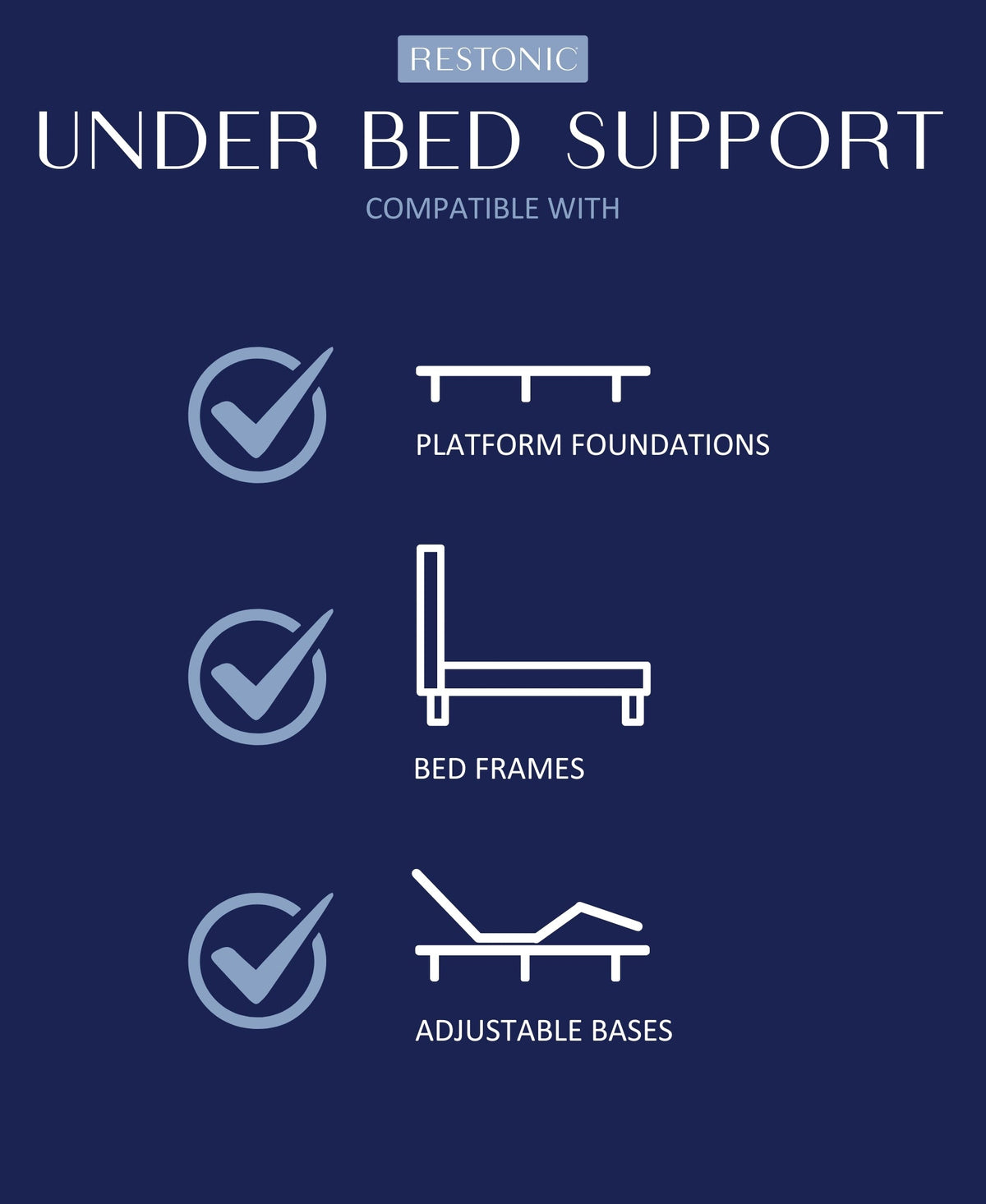 Restonic ComfortCare Hybrid Euro Top Plush King Mattress