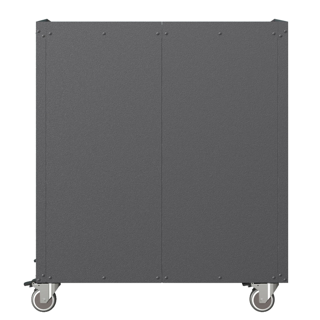 Sturdy Metal Tool Storage Cabinet With Wheels
