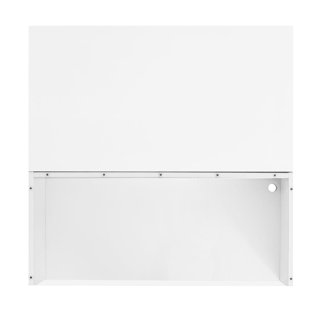 Lift Top Coffee Table With 2 Drawers, Hidden Space And LED Lights