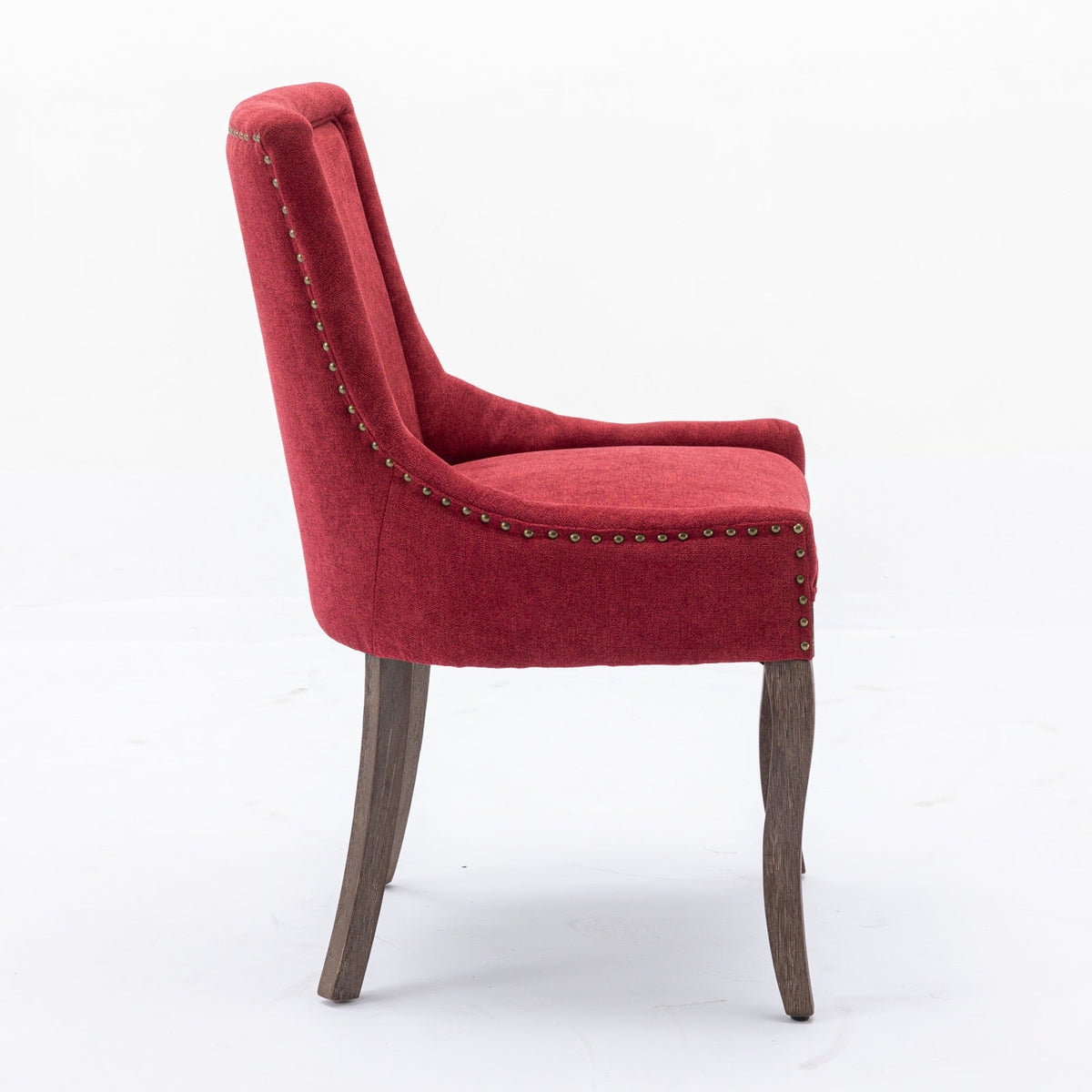 Dining Chair Set of 2 in Wine