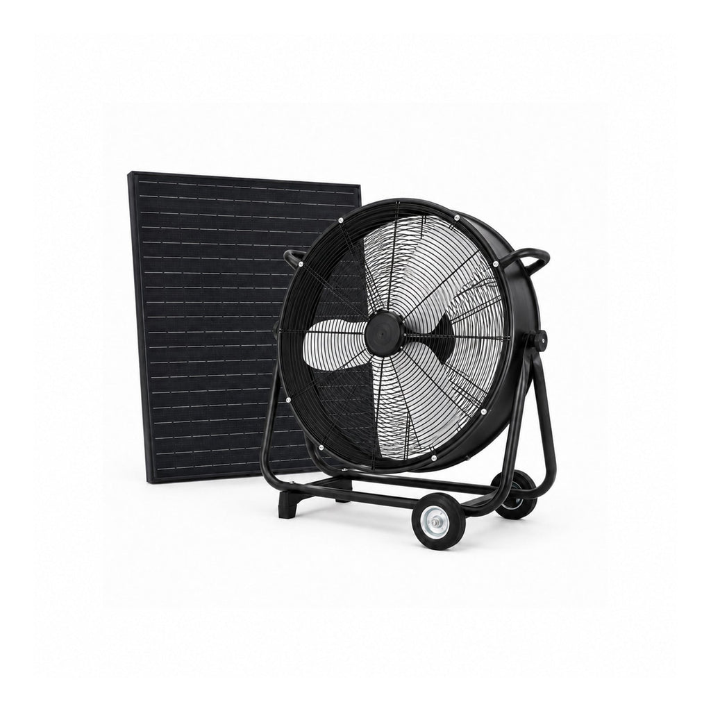 24 Inch Solar Floor-Standing Fan