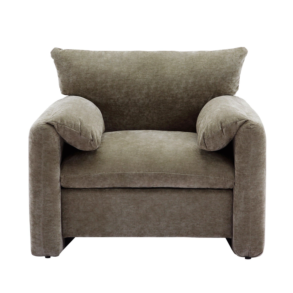 Oversized Accent Single Lounge Chair - Matcha Green