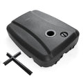 220 LBS Cantilever Patio Umbrella Base Stand with Wheels Fillable