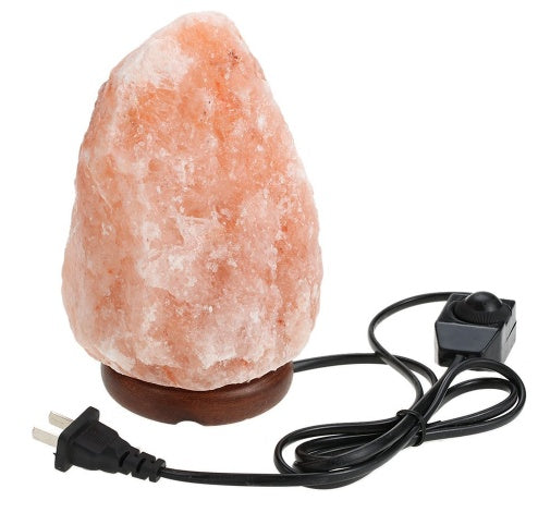 Crystal salt night bedside lamp