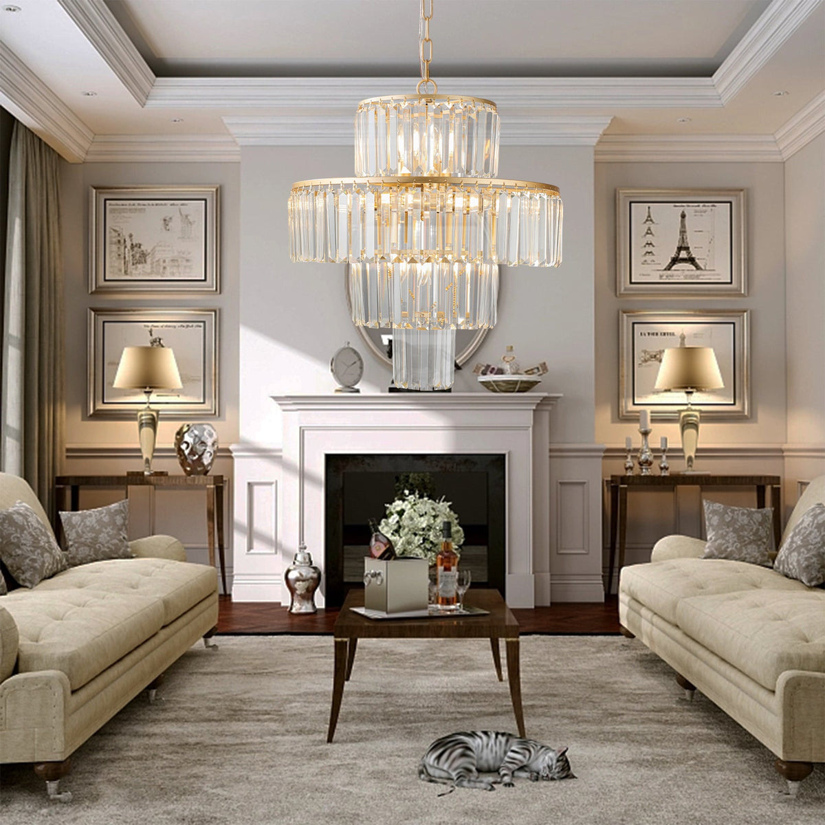 Luxury Crystal Chandelier Modern Chandelier