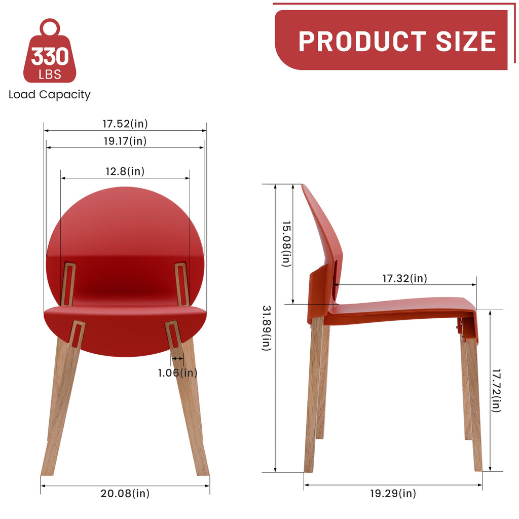 Summer 4-Pack Crimson Patio Furniture Set