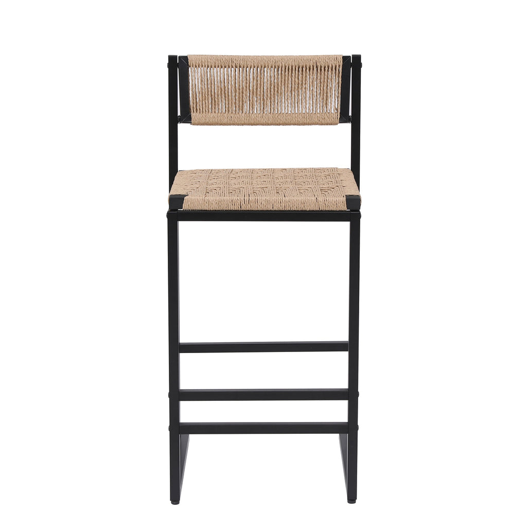 Kitchen Bar Stools with Footrest Set of 2
