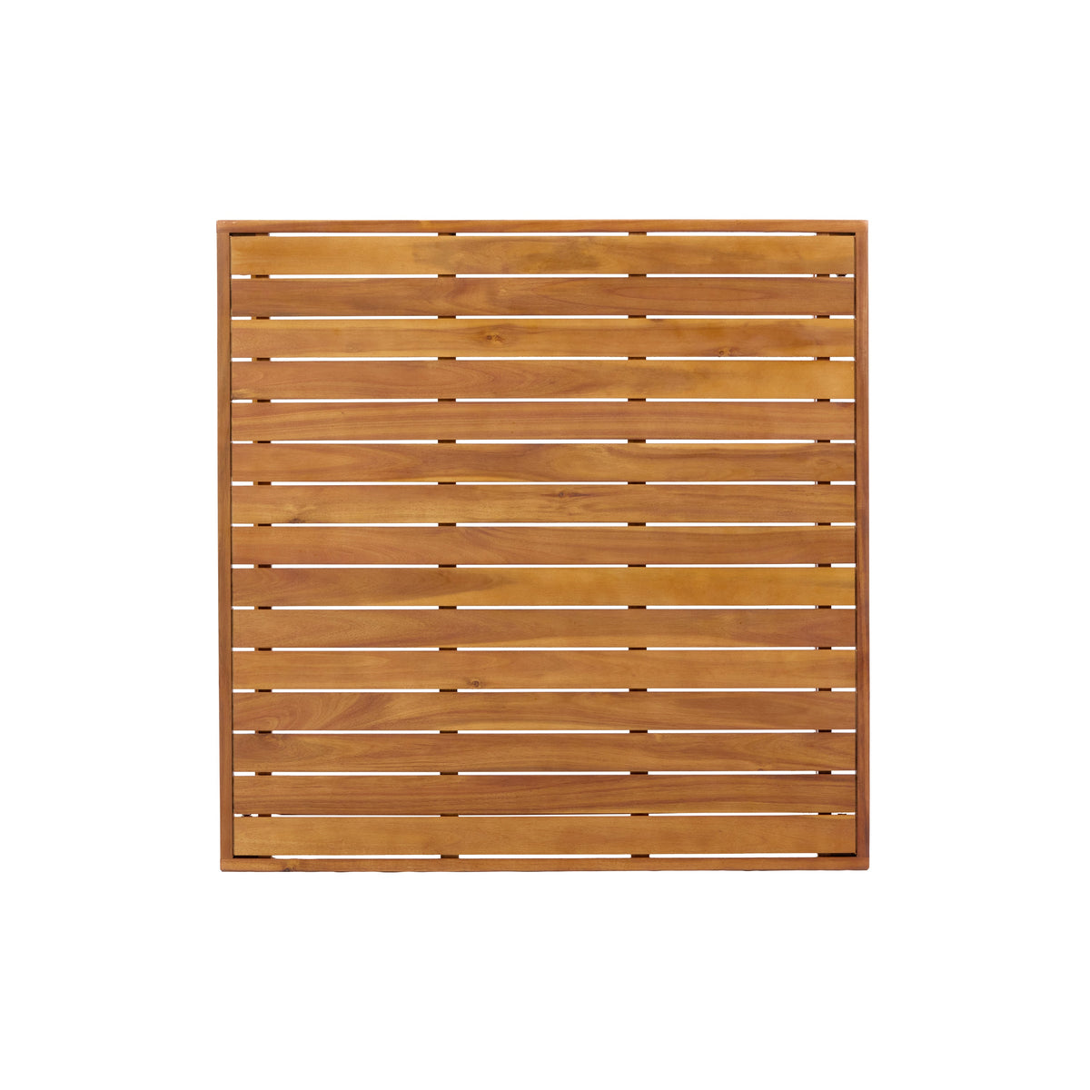 41.14-Inch Teak Acacia Solid Wood Outdoor Dining Table