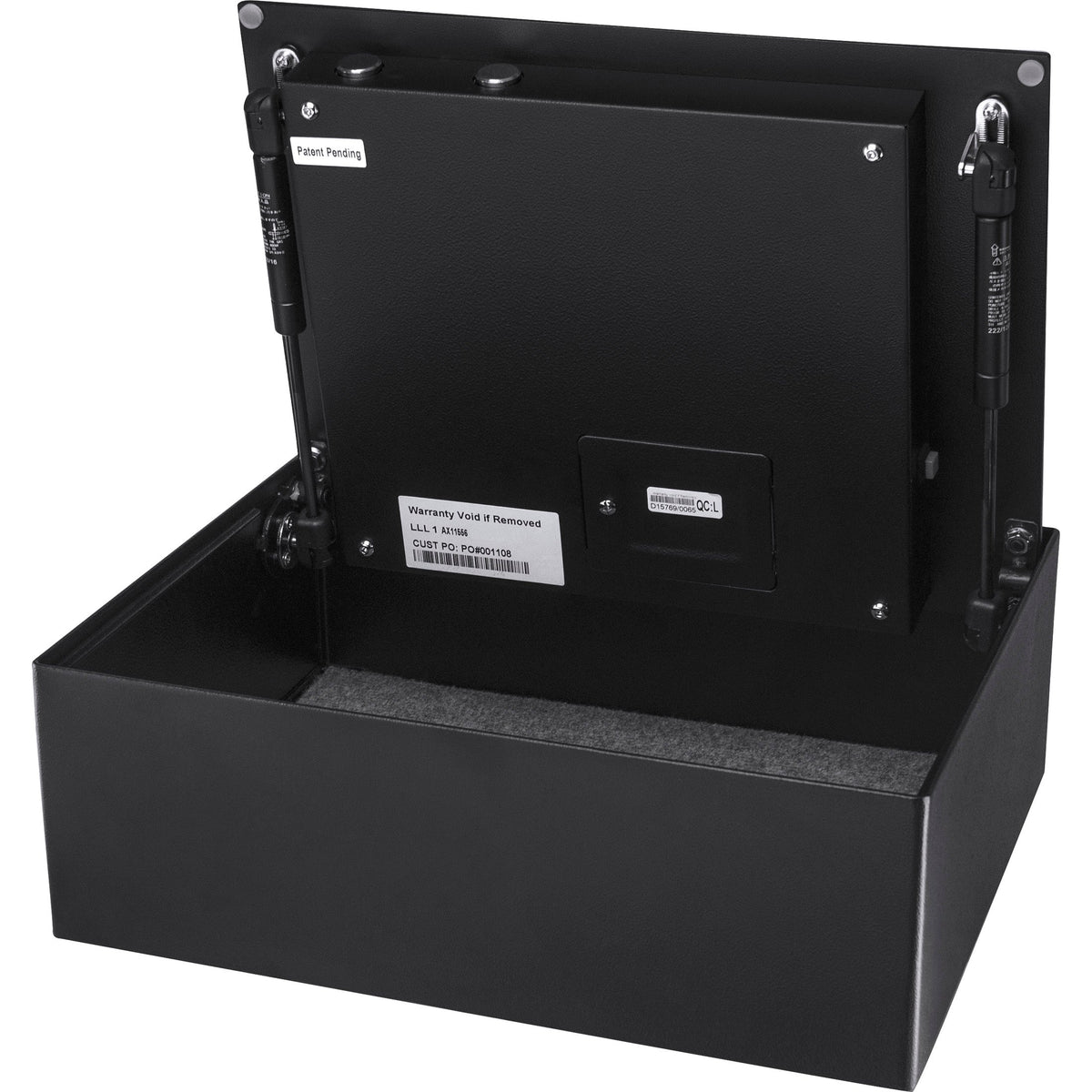 0.23 Cu Ft Top Opening Biometric Security Safe