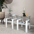 Modern Tempered Glass Tea Table Coffee Table End Table
