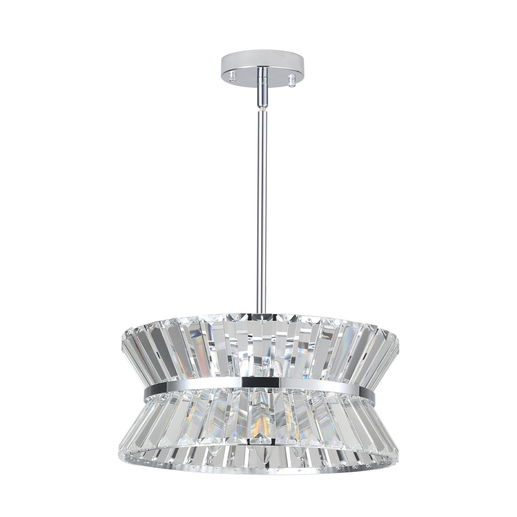 Modern Crystal Chandelier for Living-Room Round  Cristal Lamp