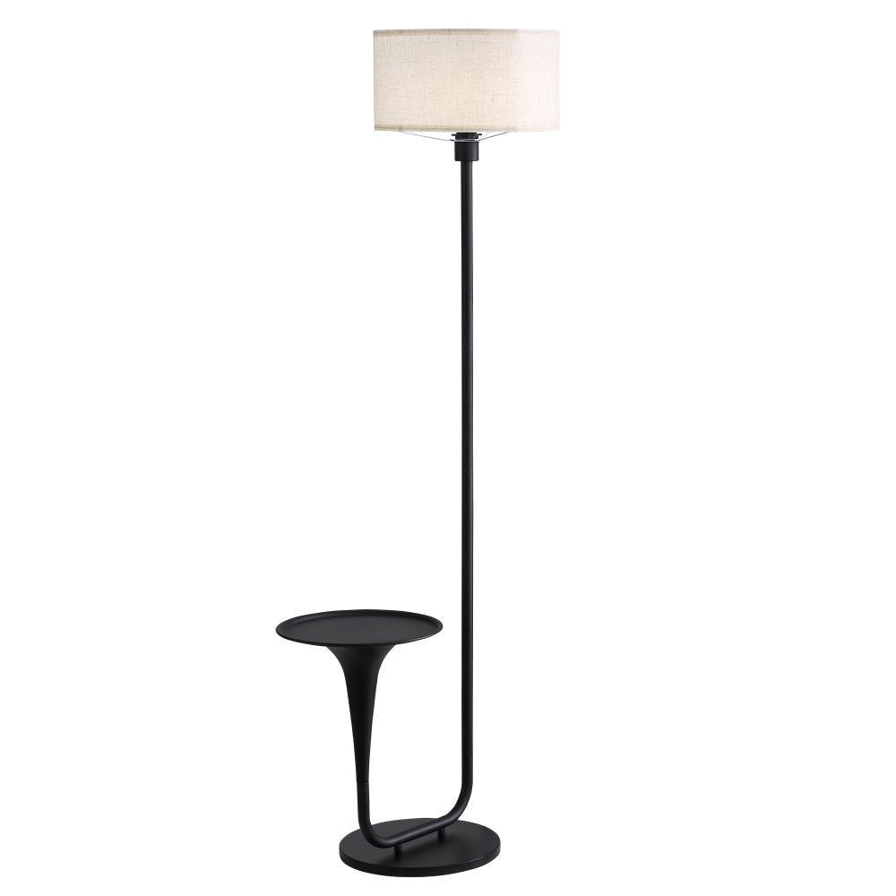 Dimmable Floor Lamp with Side Table