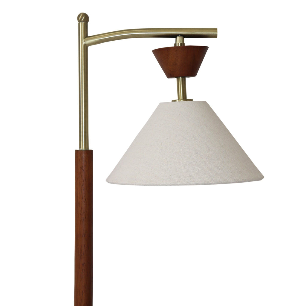 Nightstand Desk Lamp With Cone Shade