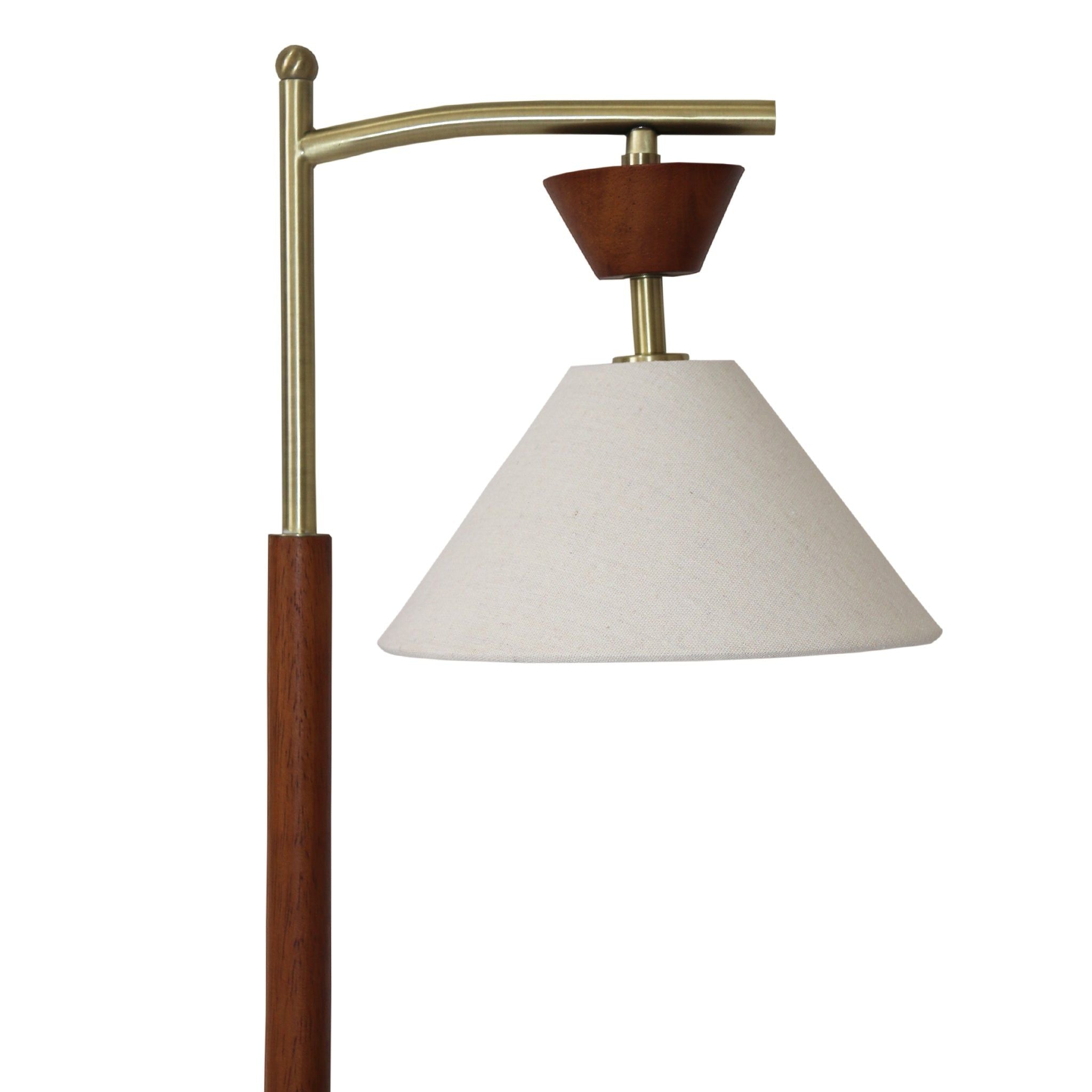 Nightstand Desk Lamp With Cone Shade