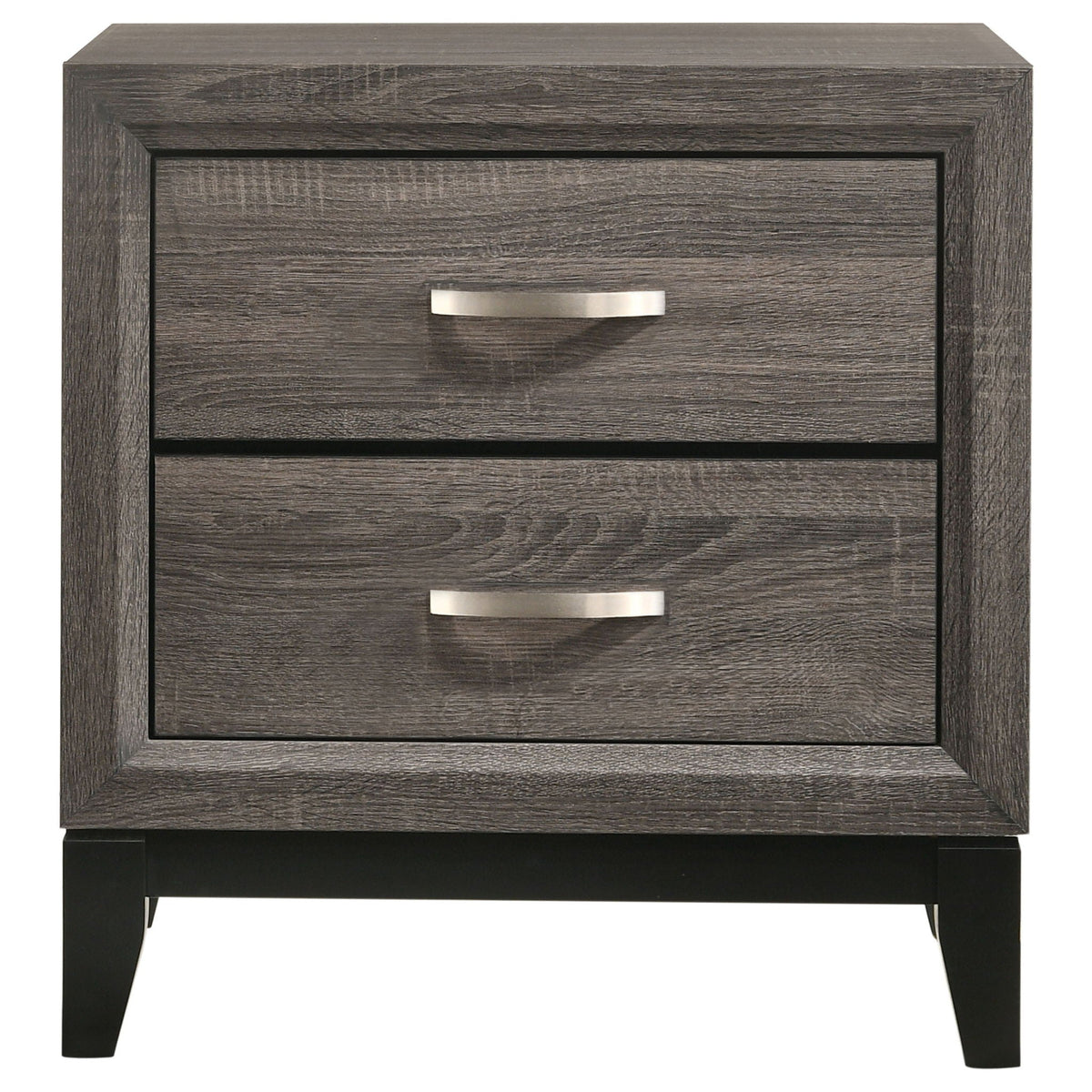 Watson Four-piece Full Bedroom Set Grey Oak
