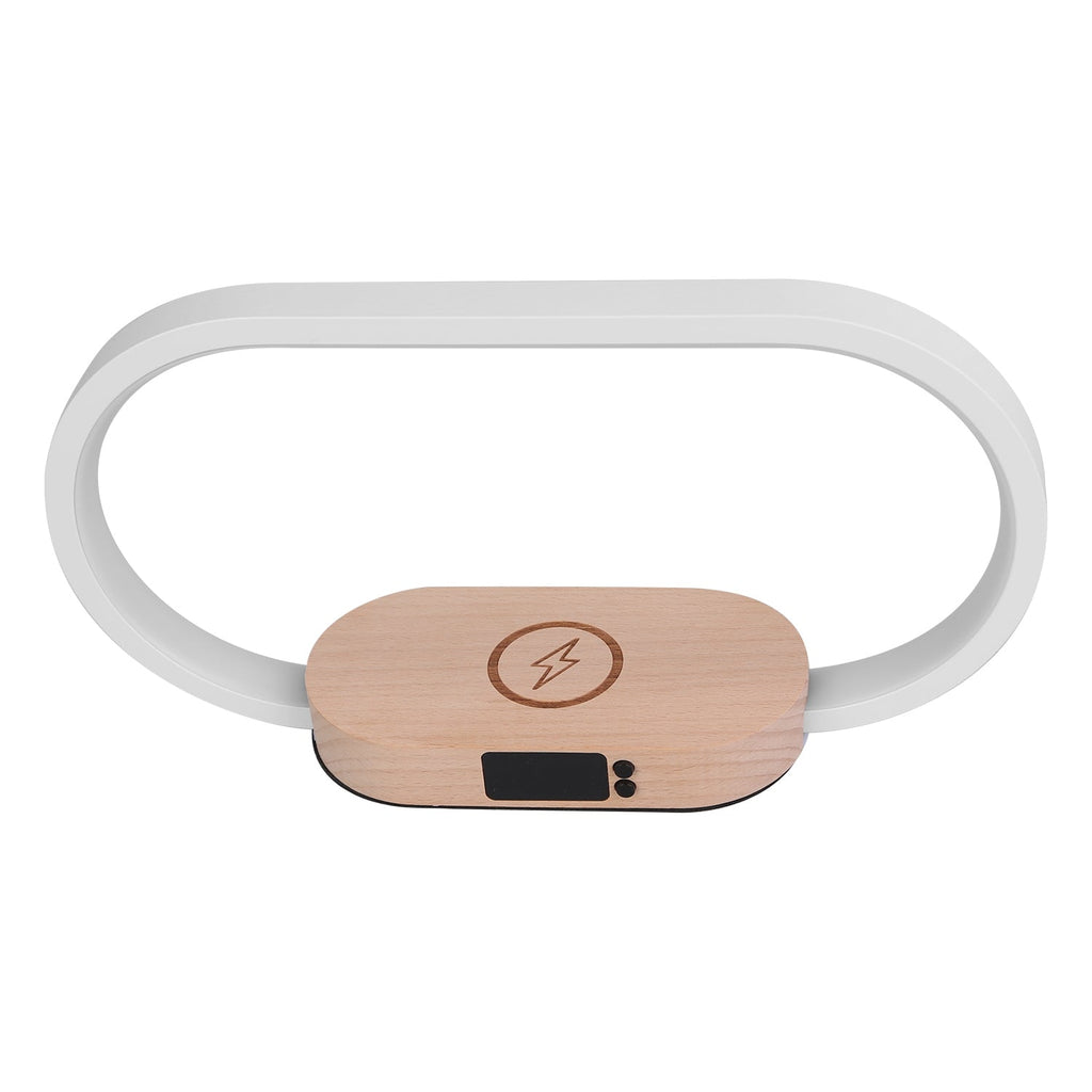 Bedside Table Lamp Touch Control Lamp with Clock
