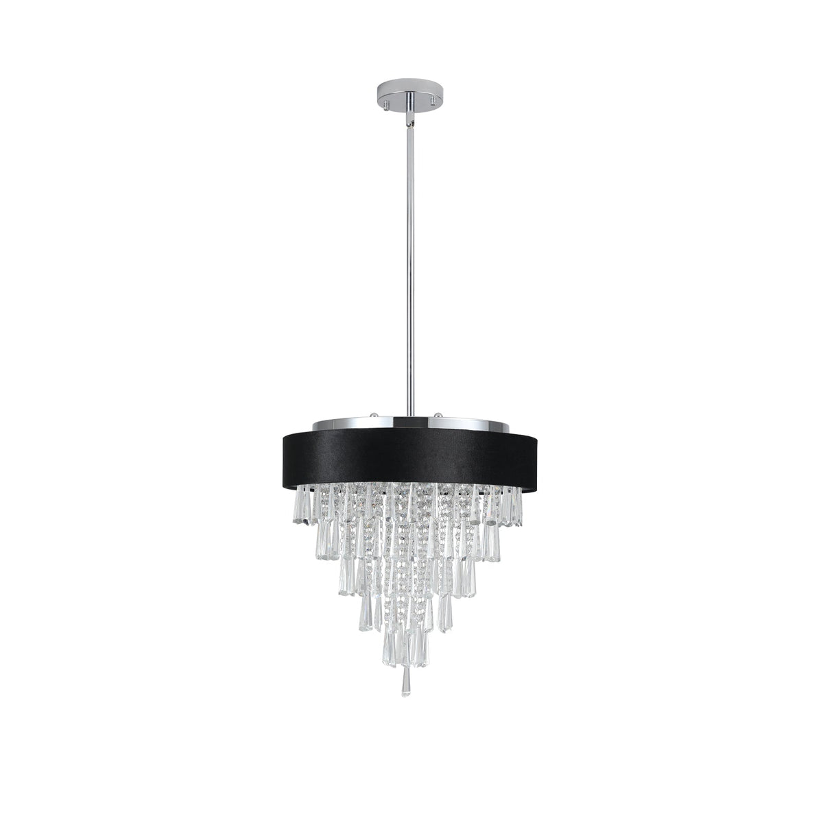 Modern Crystal Chandelier for  Living-Room Round Cristal Lamp