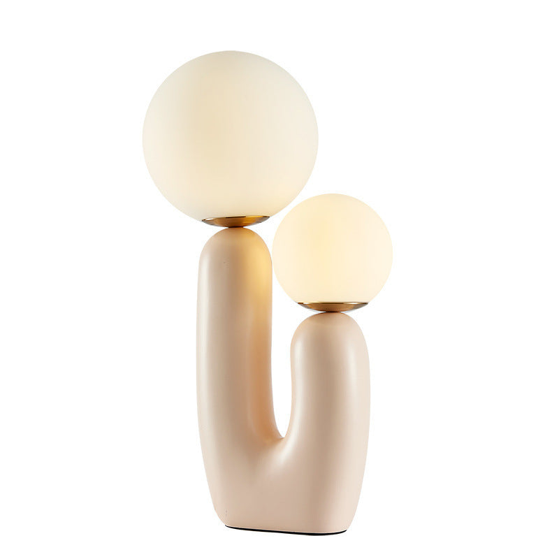 Bedside Resin Table Lamp