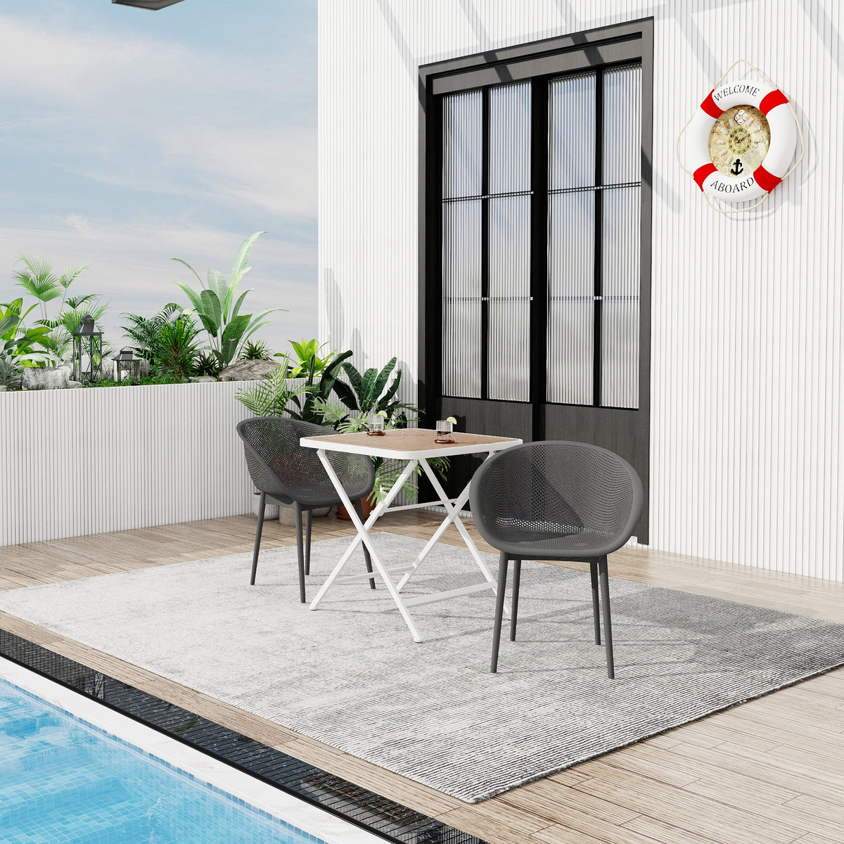 Summer 2-Pack Warm Patio Furniture Set