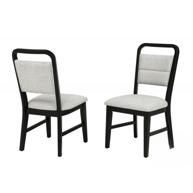 Contemporary Dining Room 5 Piece Set with Upholstered Chairs