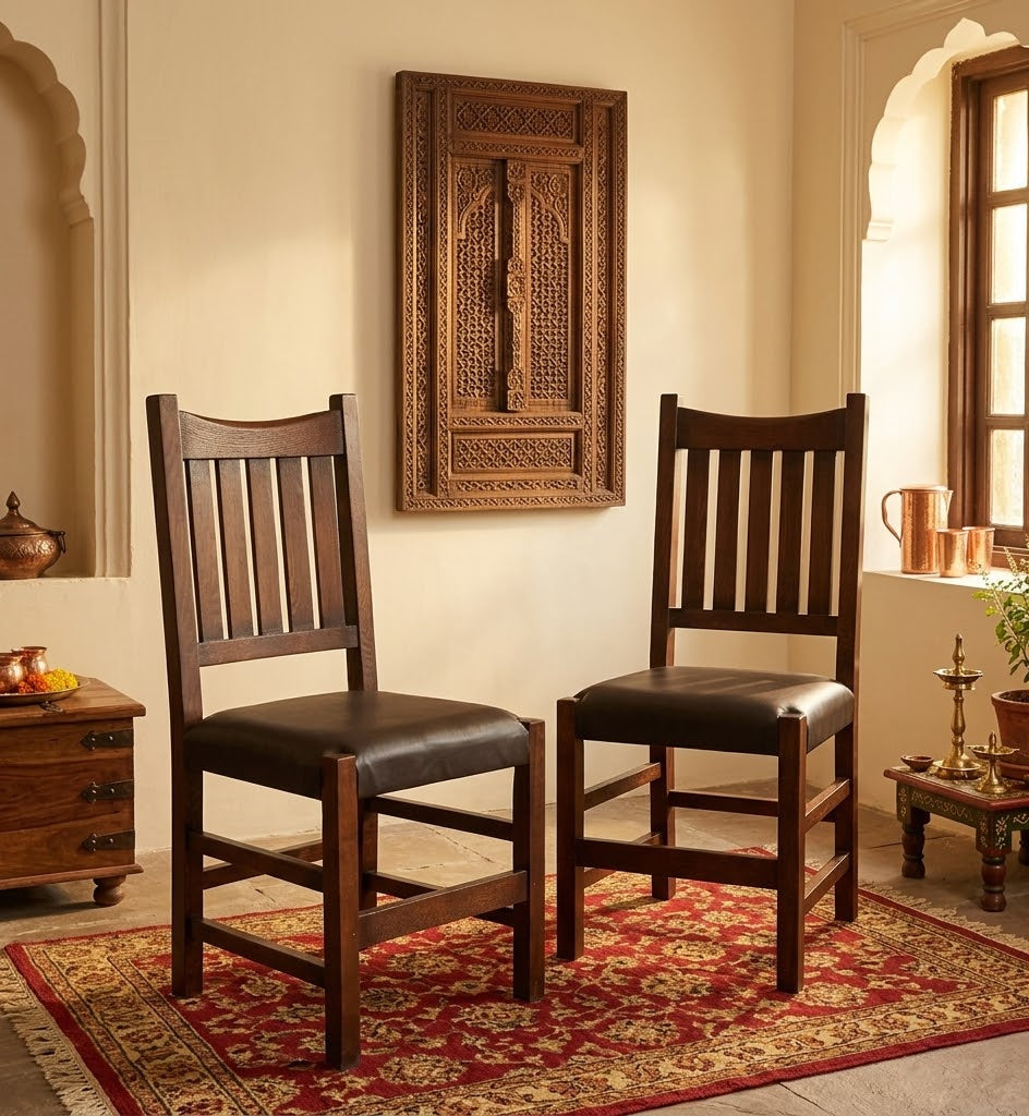 Mission Spindle Dining Side Chair, Set of 2