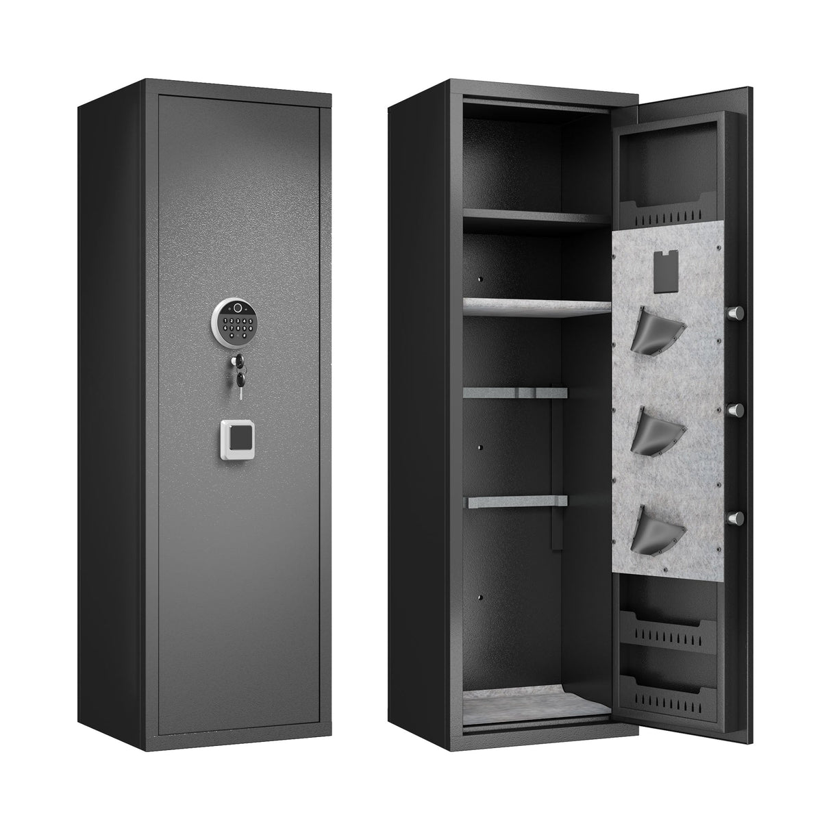Fingerprint Electronic Gun Safes for Home Rifle and Pistols