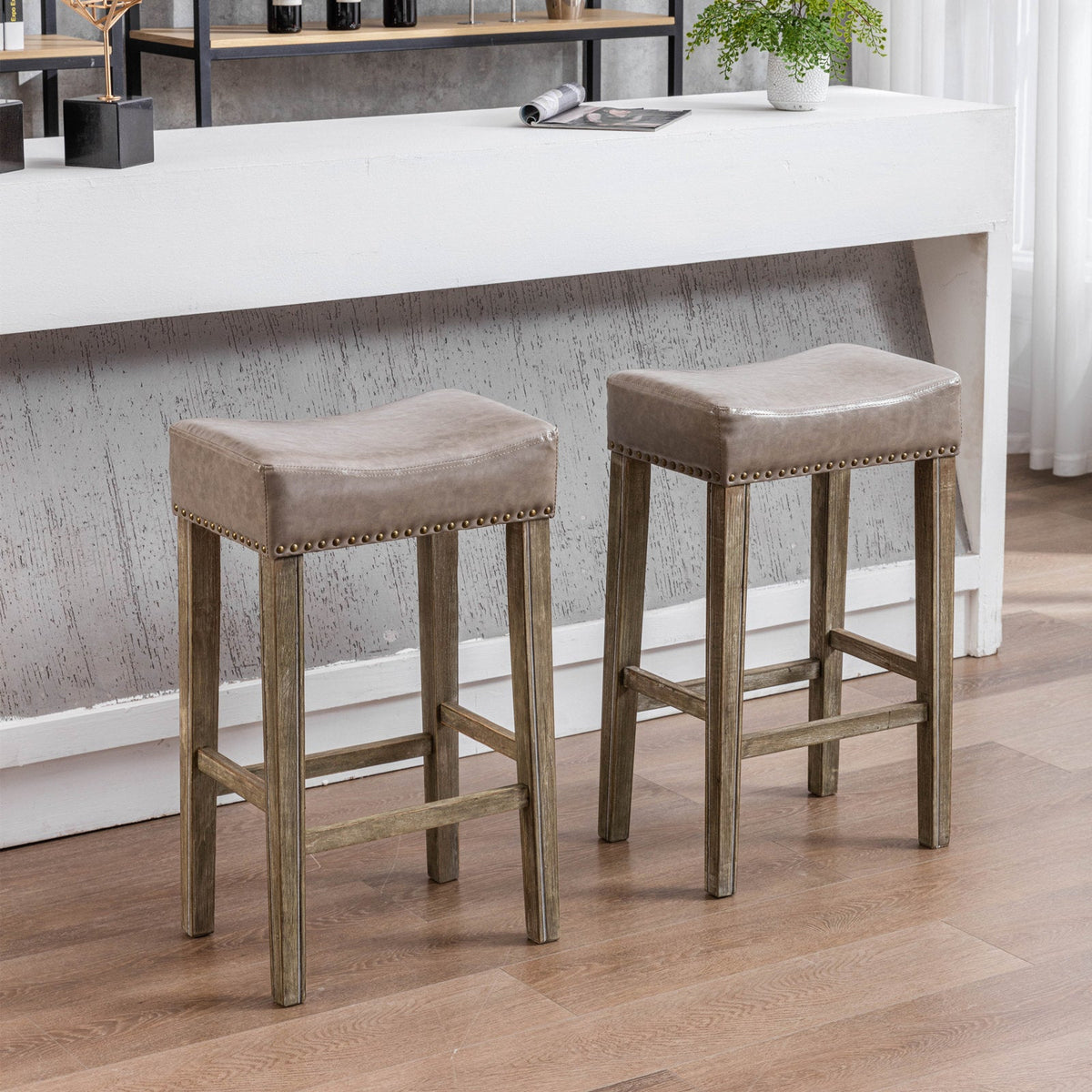 Counter Height 29" Bar Stools for Kitchen Counter