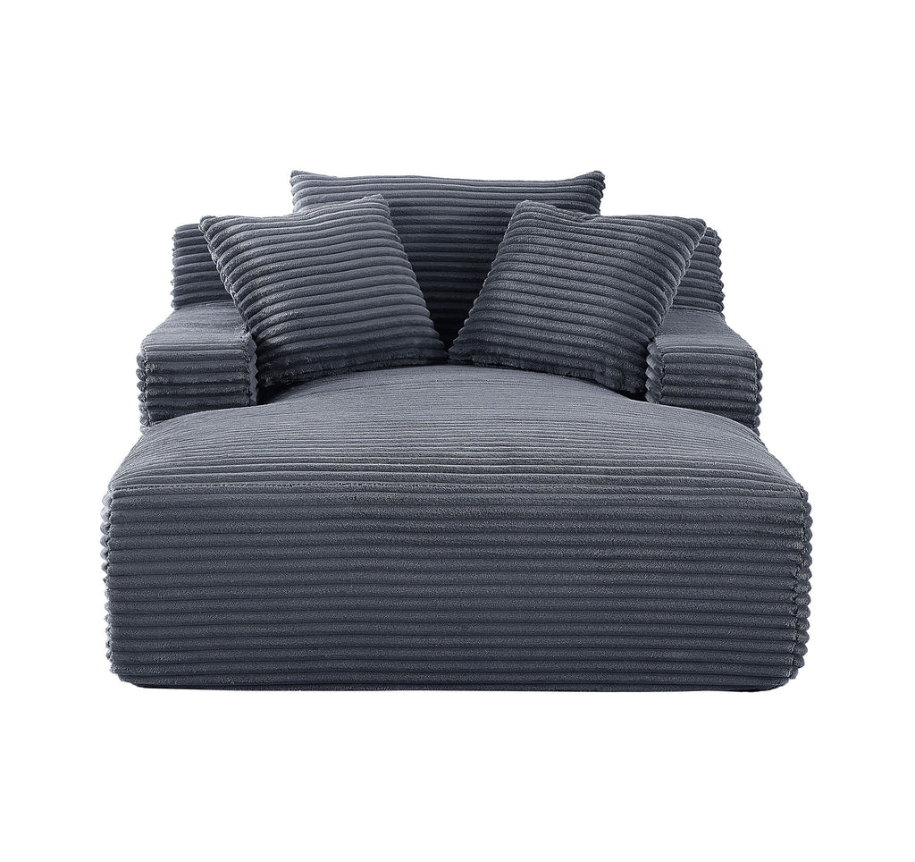 Cloudline - Oversized Chaise Lounge, Full Foam Cushioning, Cozy Sleeper