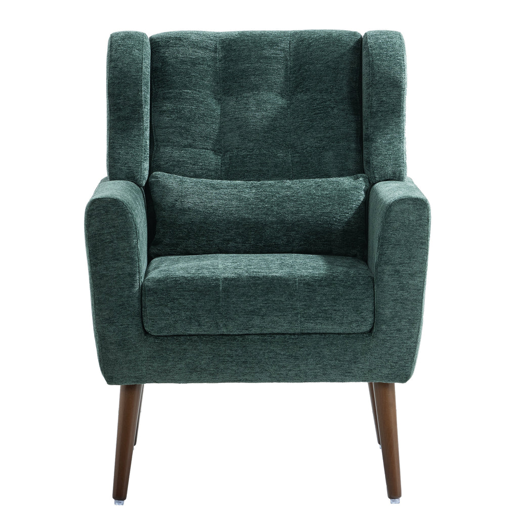 Modern Accent Chair Upholstered Foam Filled