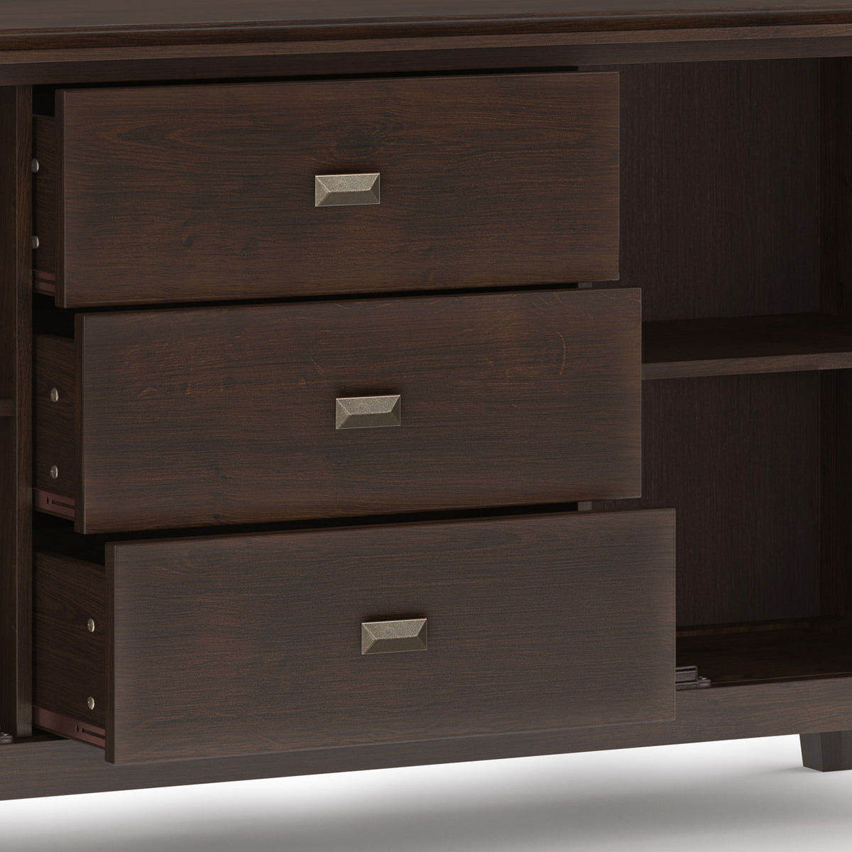 Large Sideboard Buffet - Dark Chestnut Brown