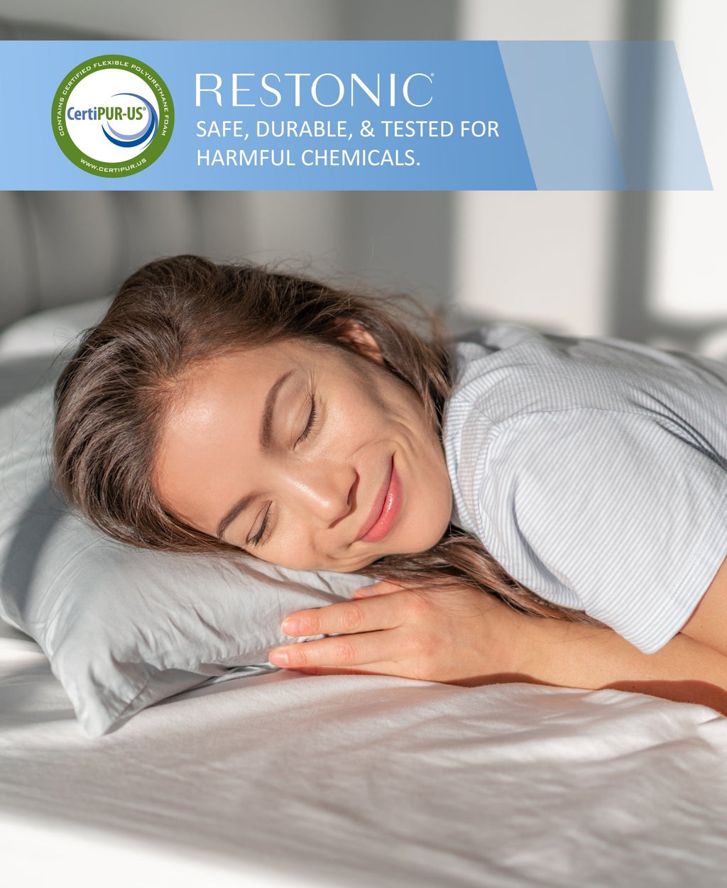 Restonic ComfortCare Hybrid Restful Nights Plush King Mattress