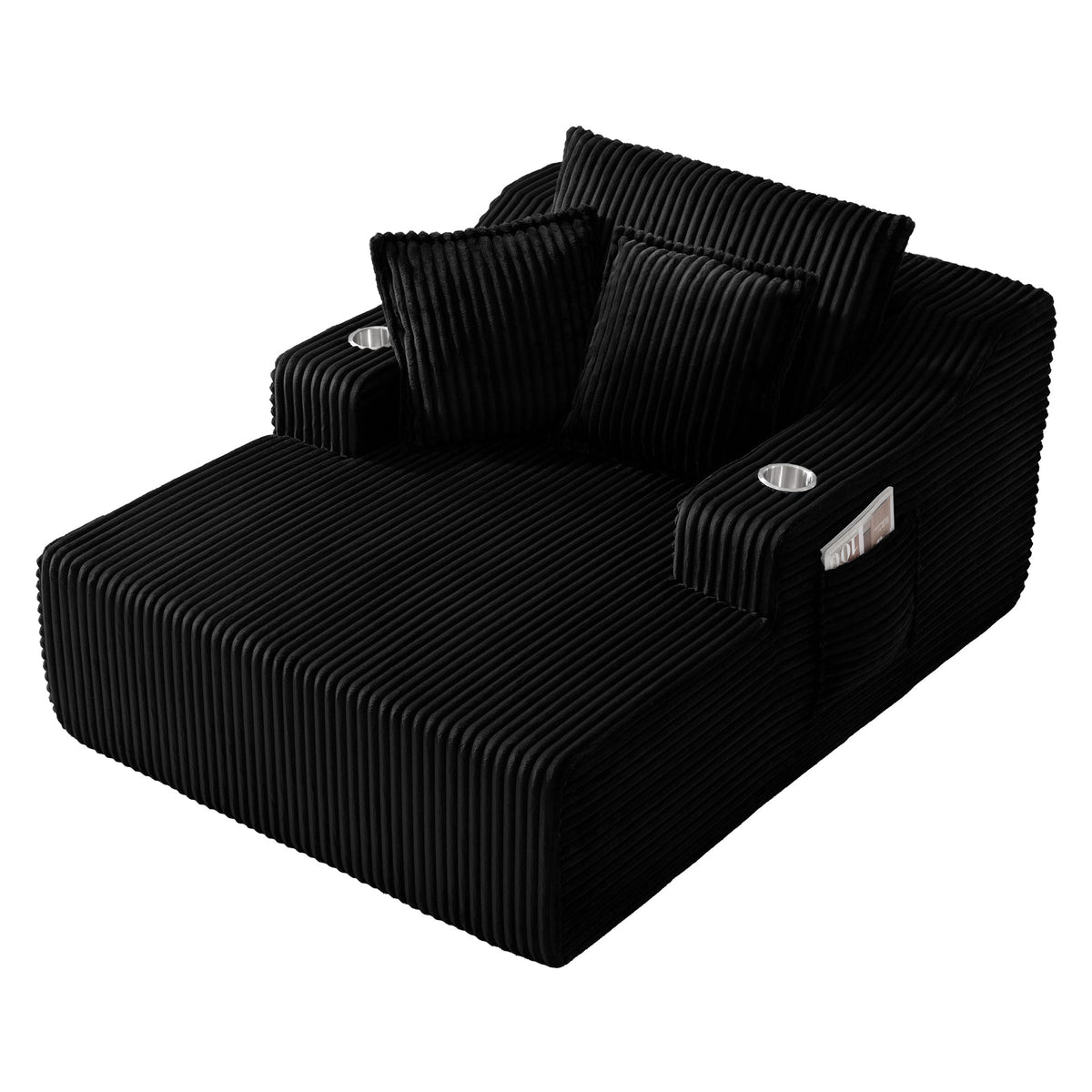 Oversized Chaise Lounge Chair Indoor - 67" Sleeper Sofa Bed