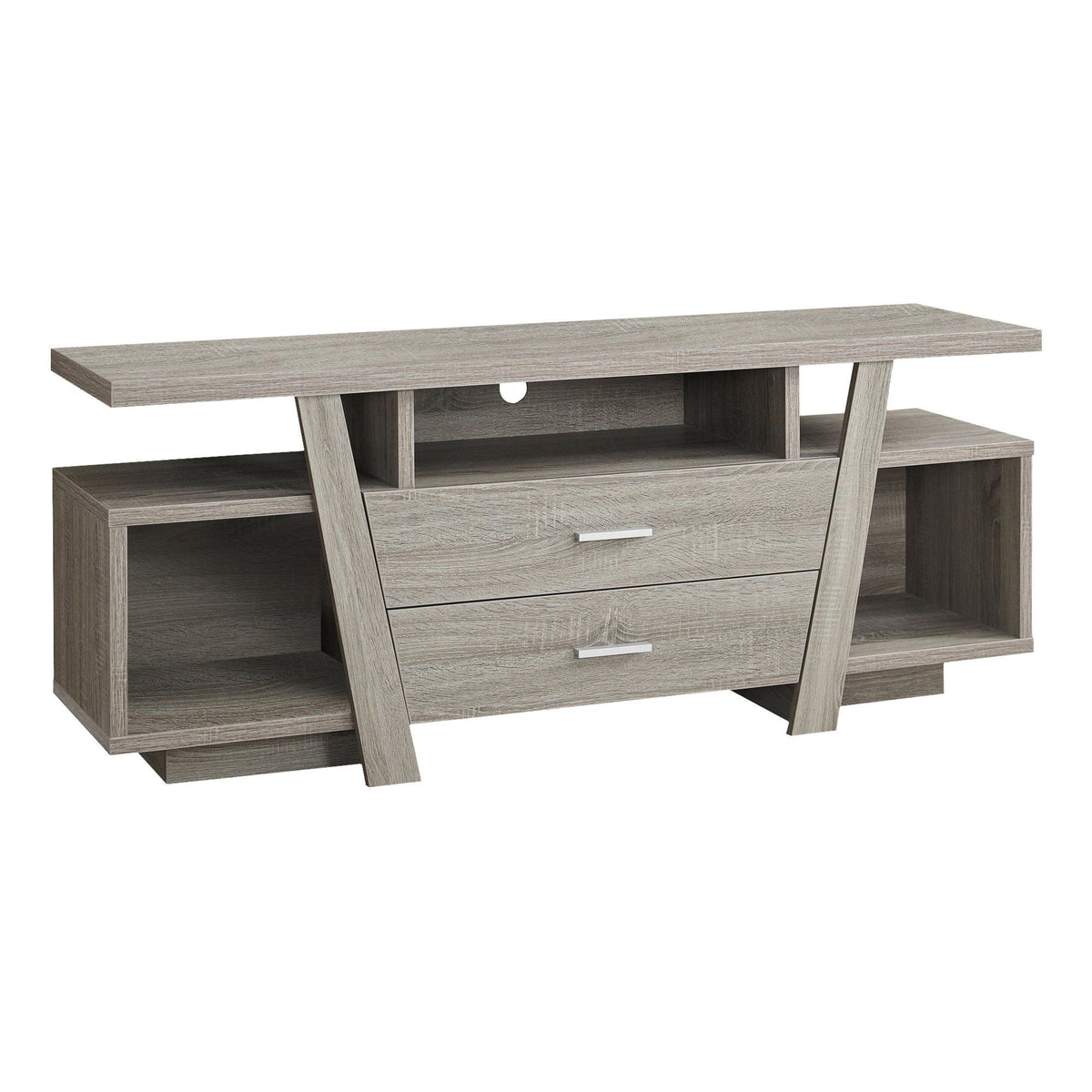 TV Stand, Console, Media Entertainment Center, Storage Drawers